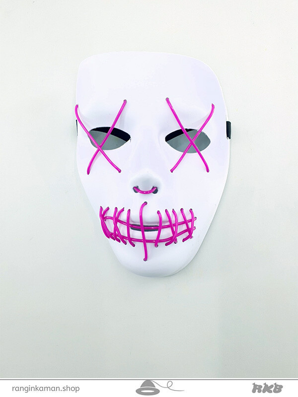 نقاب چراغ دار (LED) کد 1 بنفش