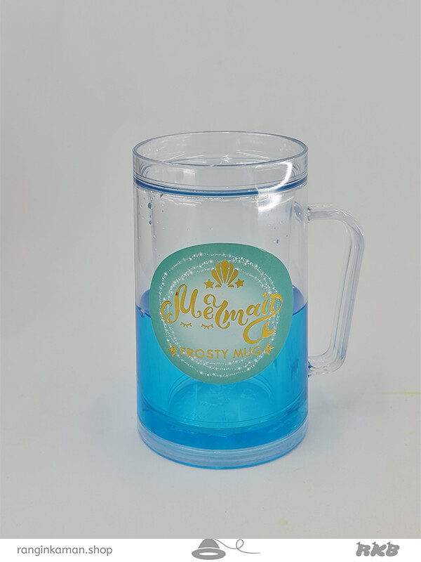 لیوان فراستیماگ Mermaid رنگ آبی