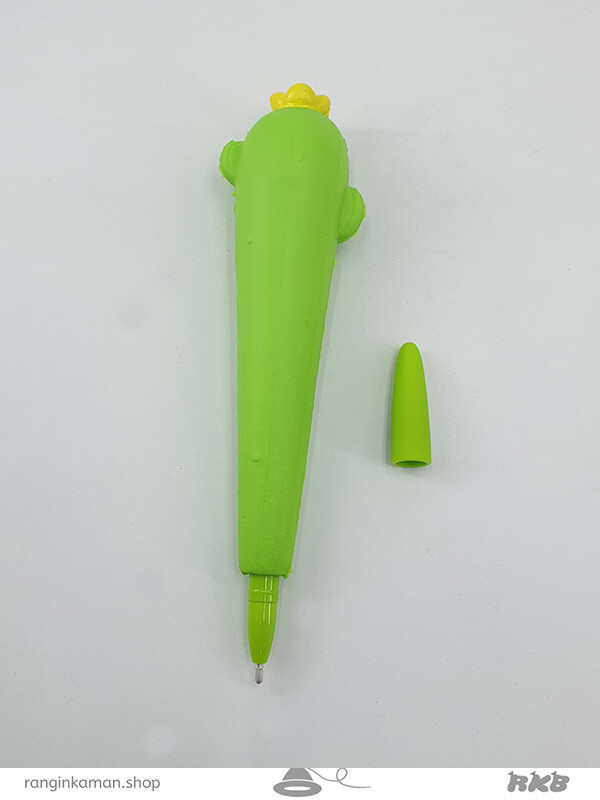 خودکار اسکویشی طرح کاکتوس Cactus design squishy pen
