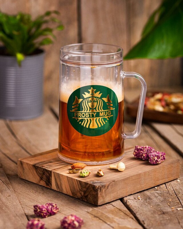 لیوان فراستی ماگ طرح استارباکس Starbucks Design Frosty Mug