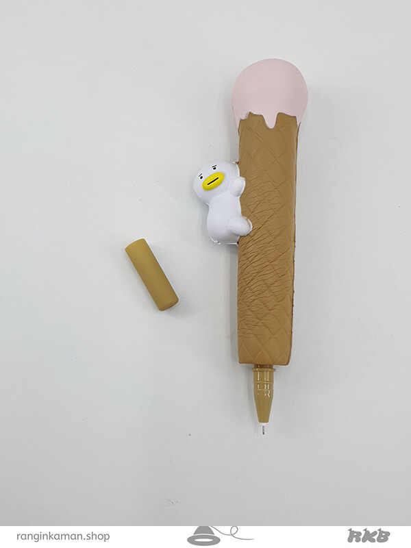 خودکار اسکویشی طرح بستنیIce cream design squishy pen
