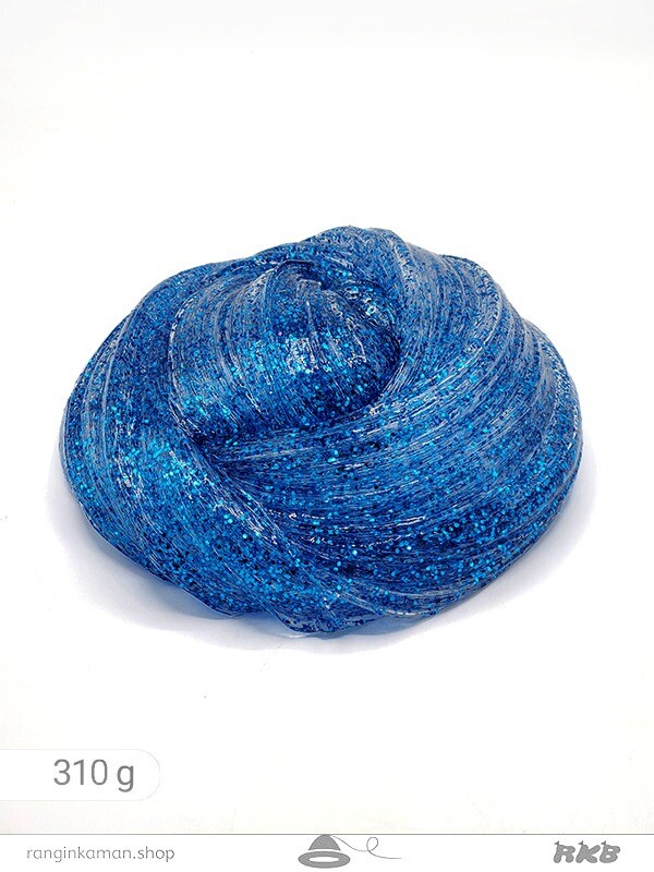 ژل بازی آبی پولکی ریز(کد 103)