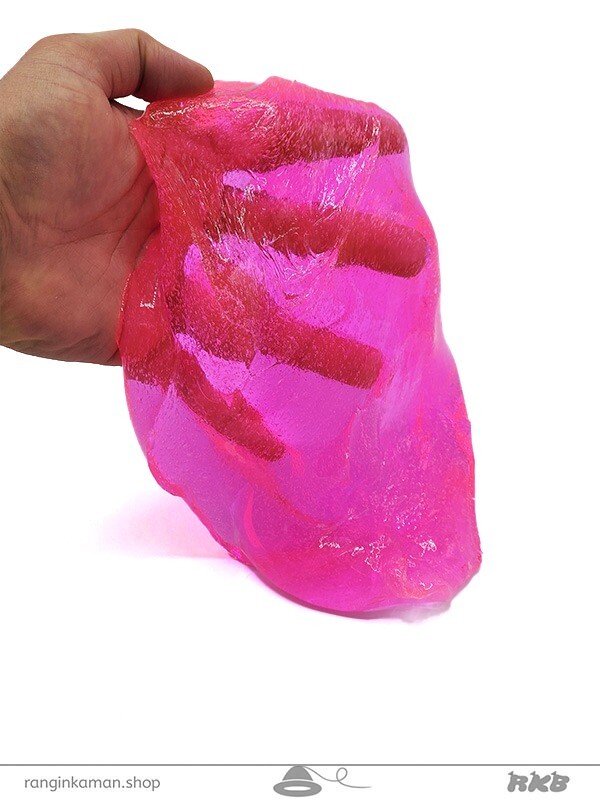 ژل بازی شفاف صورتی