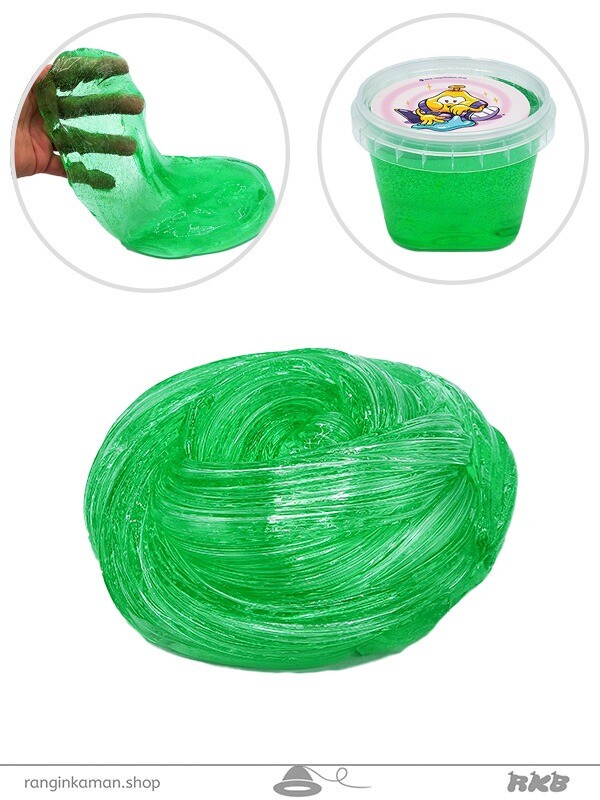 ژل بازی شفاف سبز