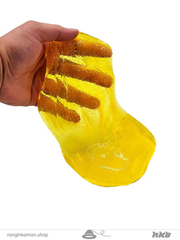 ژل بازی شفاف زرد