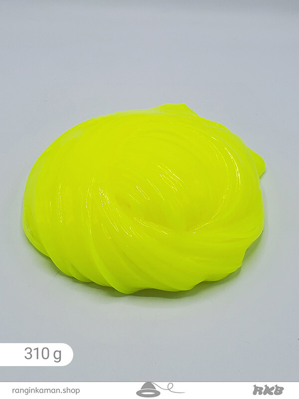 اسلایم ژله ای زرد