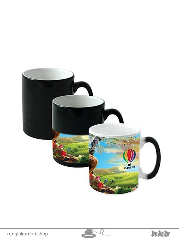 ماگ جادویی(حرارتی) با طرح دلخواه