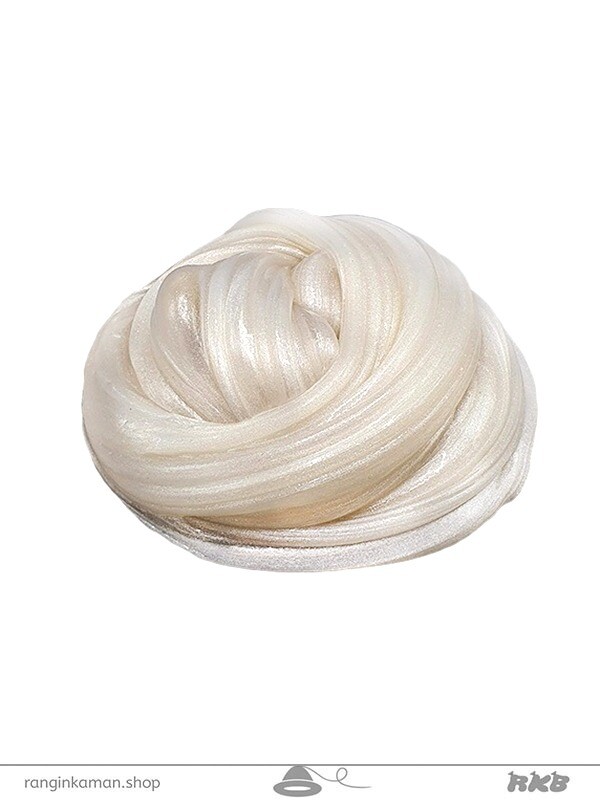 ژل بازی سفید صدفی متالیک (کد 6)