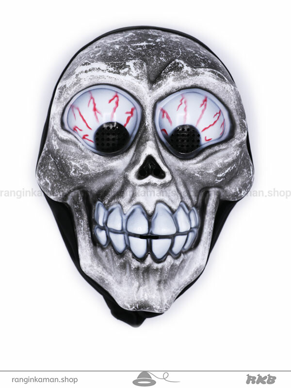 نقاب اسکلت چشم قلمبه