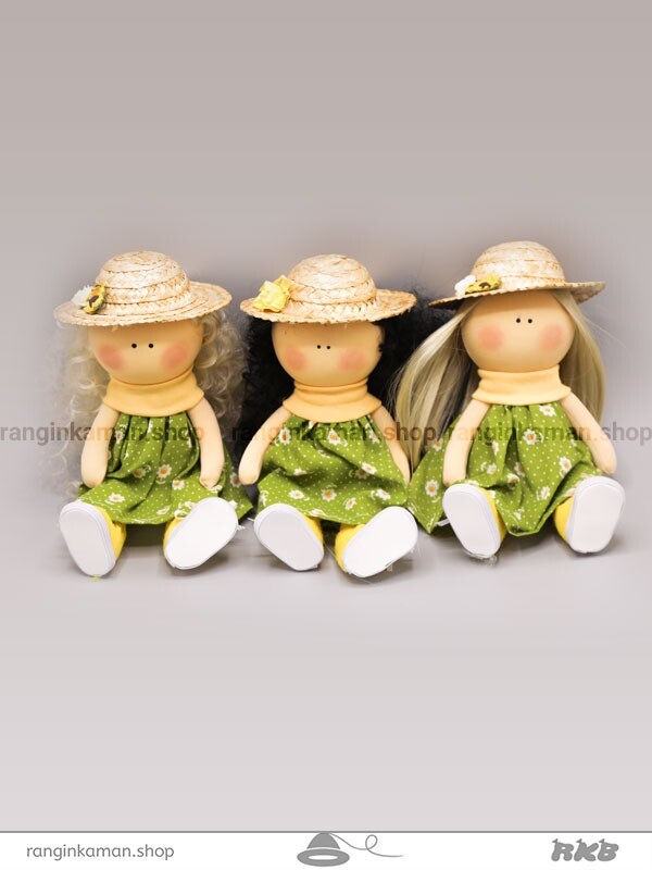 عروسک رازها (کلاه حصیری)