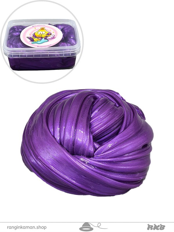 ژل بازی بنفش متالیک (کد 4)