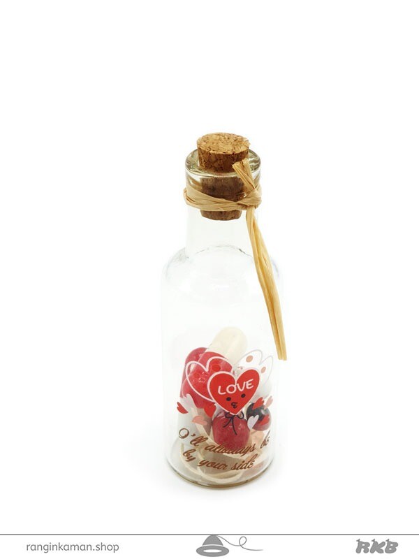 بطری عشق چوب پنبه ای