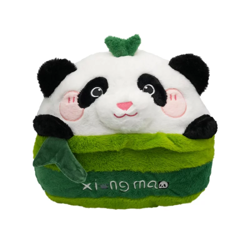 عروسک پتو دار پاندا بامبویی