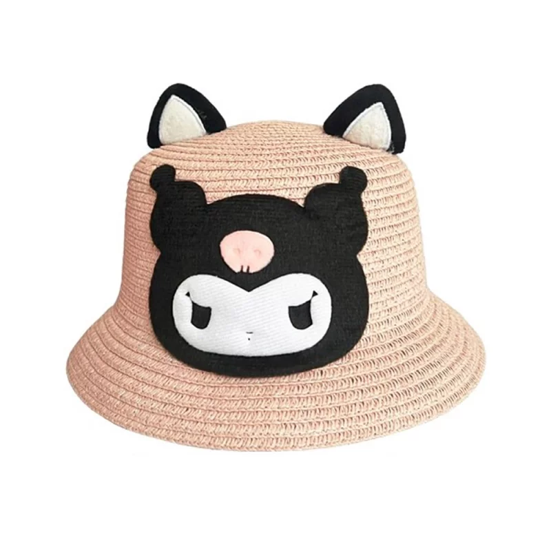 کلاه حصیری طرح کرومی