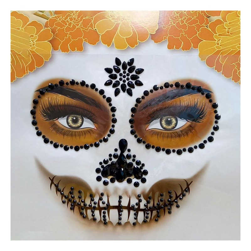 برچسب اسکلتی صورت