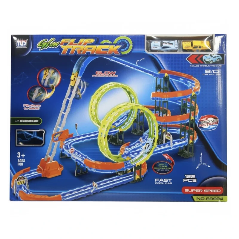 اسباب بازی قطار  ریسینگ 122 تکه