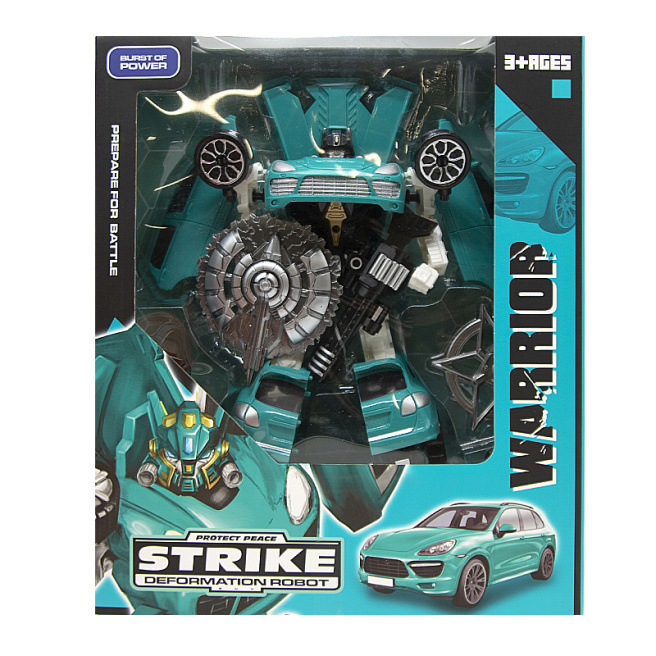 اسباب بازی ربات جنگجو تبدیل شونده به ماشین