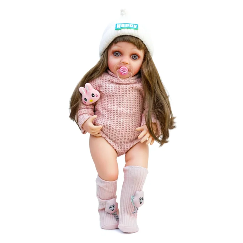 عروسک دختر گوشتی موزیکال با عکس العمل های واقعی