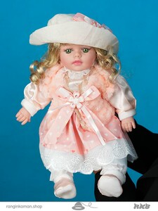 عروسک طرح سرامیک 12 اینچ کدCeramic design doll 812