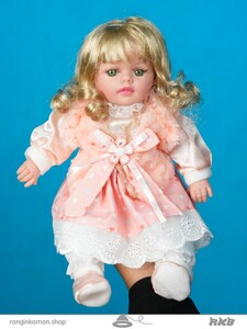 عروسک طرح سرامیک 12 اینچ کدCeramic design doll 812
