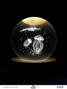 گوی کریستال کوچک سایز 6 Small crystal ball