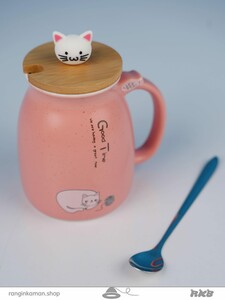 ماگ طرح کله گربه کد 10731 Cat head design mug