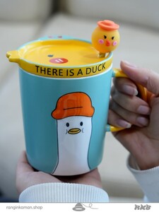 ماگ طرح اردک کد 10721 Duck design mug