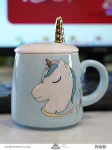 ماگ طرح تک شاخ کد Unicorn design mug 10682
