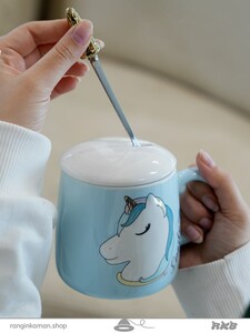 ماگ طرح تک شاخ کد Unicorn design mug 10682