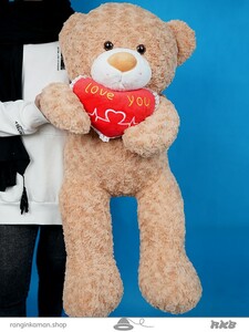 عروسک خرس عاشق سایز 3 کد 025 teddy bear in love