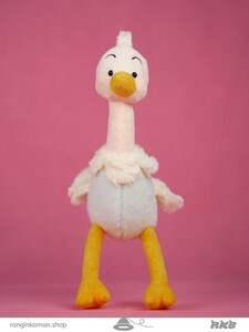 عروسک شتر مرغ پرورشی ostrich doll
