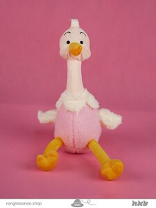 عروسک شتر مرغ پرورشی ostrich doll