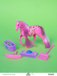 اسباب بازی اسب به همراه وسایل Horse toys with accessories