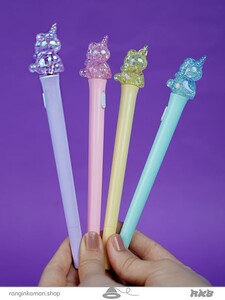 روان نویس LED طرح یونیکورن Unicorn design LED pen