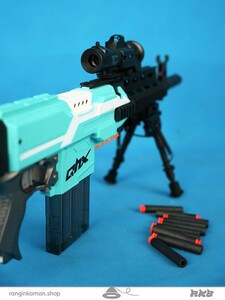 اسباب بازی تفنگ شارژی بزرگ کد large rechrgable toy gun QHX577