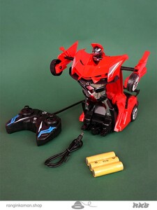 اسباب بازی ماشین ترانسفر کنترلی شارژی Rechargeable control transfer car toy 23-1