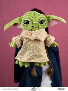 عروسک بیبی یودا تیله ایBaby Yoda marble doll