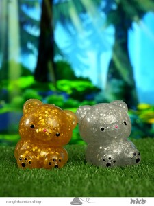 فیجت خرس کریستالی بزرگ Crystal bear fidget