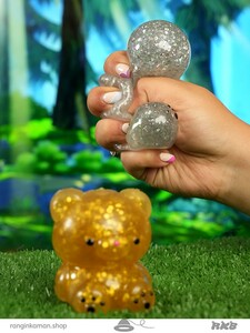 فیجت خرس کریستالی بزرگ Crystal bear fidget