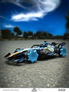 ماشین فرمول 1 دودزا Smoke-producing Formula 1 car