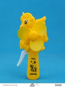 اسباب بازی فن دستی مدل یونیکورن Unicorn hand fan toy