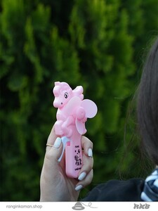 اسباب بازی فن دستی مدل یونیکورن Unicorn hand fan toy