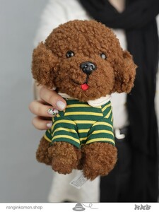 عروسک پت لباس راه راه Pet doll striped dress