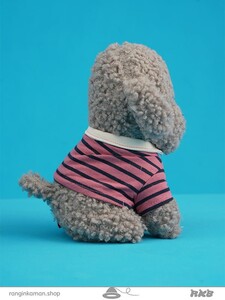 عروسک پت لباس راه راه Pet doll striped dress
