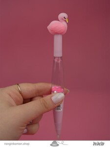 روان نویس آکواریومی چراغدار طرح قو  Illuminated aquarium fountain pen with swan design