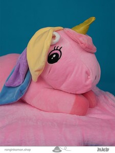 Unicorn blanket doll (3)