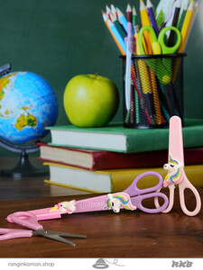 قیچی محافظ دار یونیکورن Unicorn design scissors