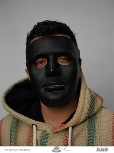 نقاب صورت مشکی درجه 1  Black face mask