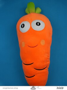 عروسک هویج خوشحال متوسط Medium happy carrot doll