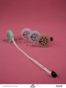 متر جاکلیدی دار کفشدوزک Ladybug keychain meter